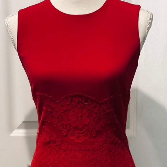 Dolce & Gabbana Red Sheath Dress - Picture 1 of 10